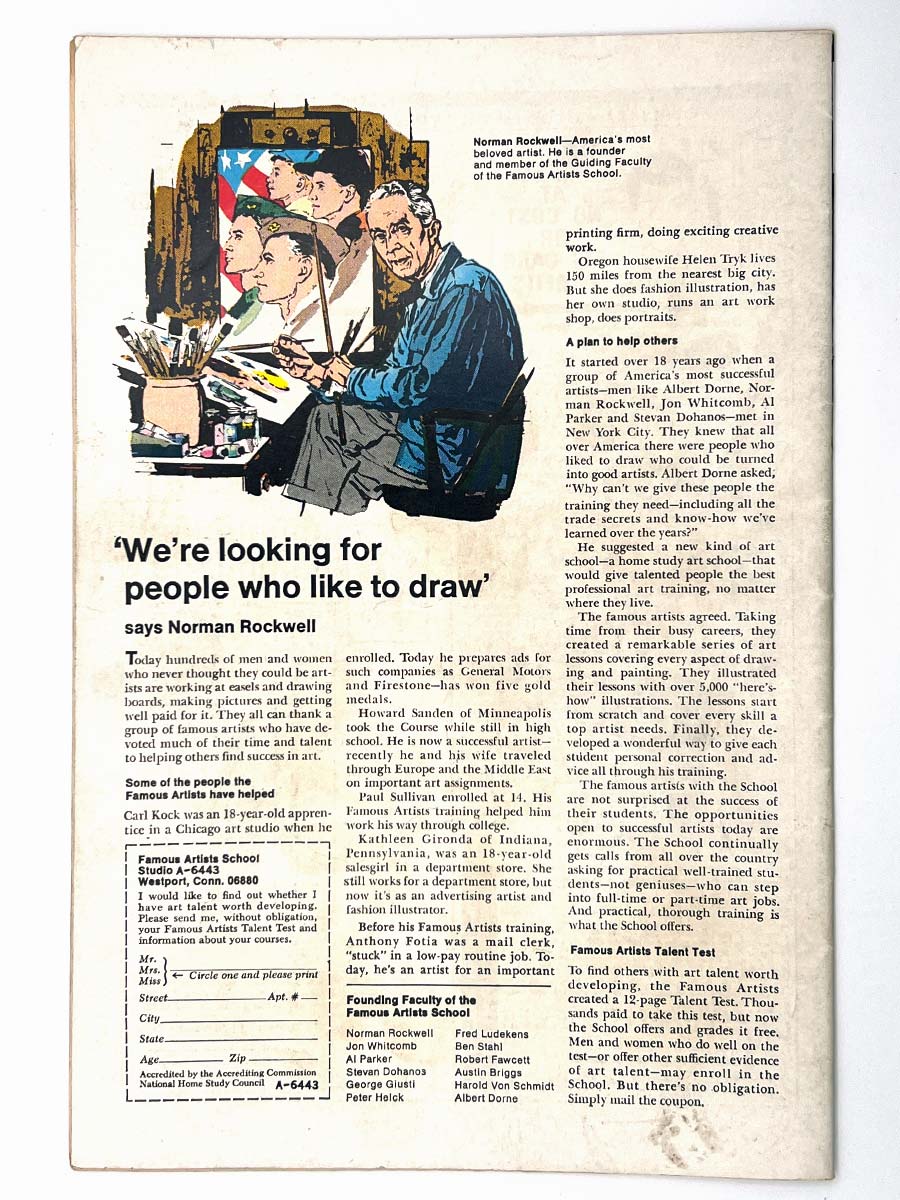 Fantastic Four #104 Back