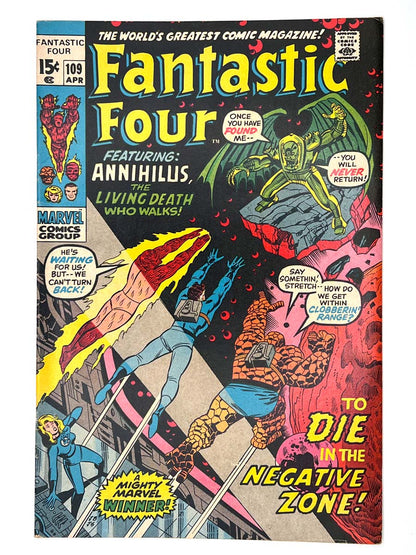 Fantastic Four #109 Annihilus
