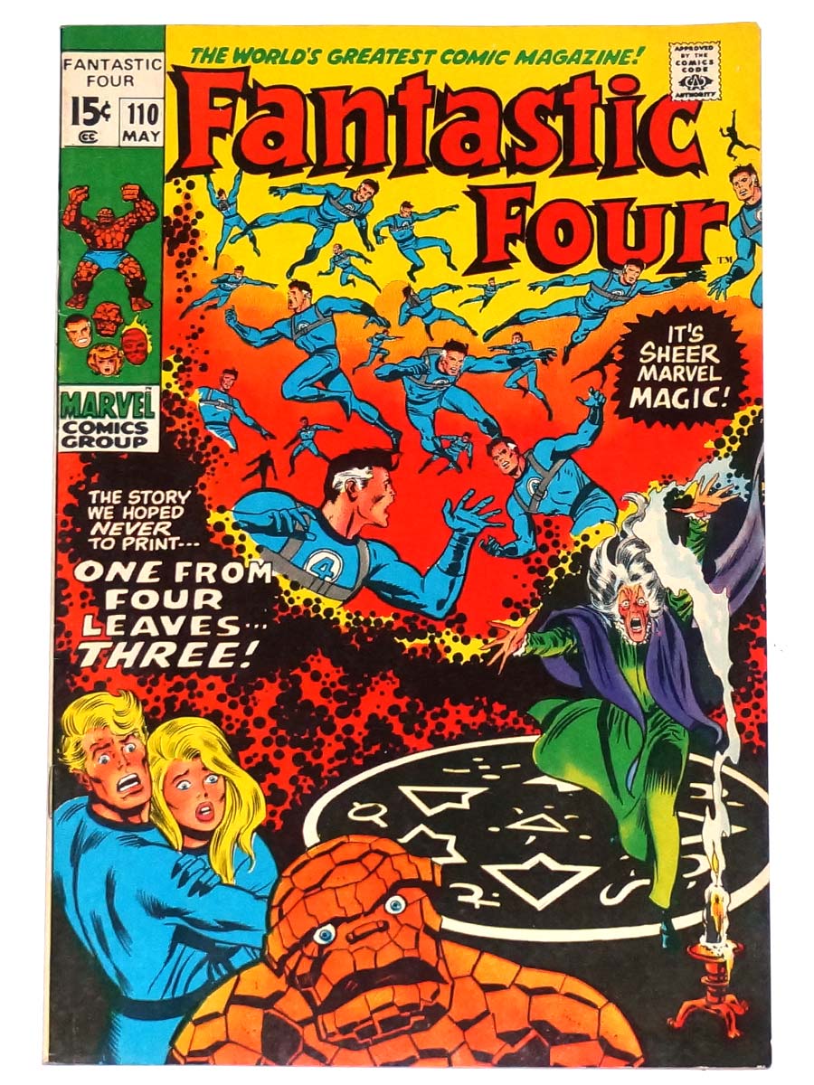 Fantastic Four #110 1st App Agatha Harkness