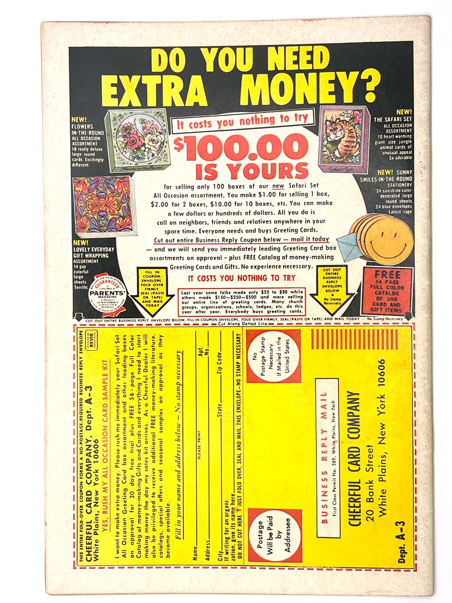 Fantastic Four #120 1st Air-Walker Back