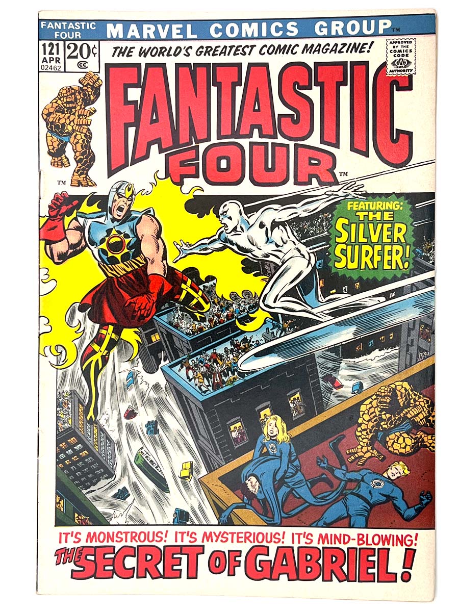 Fantastic Four #121 Death of Air-Walker