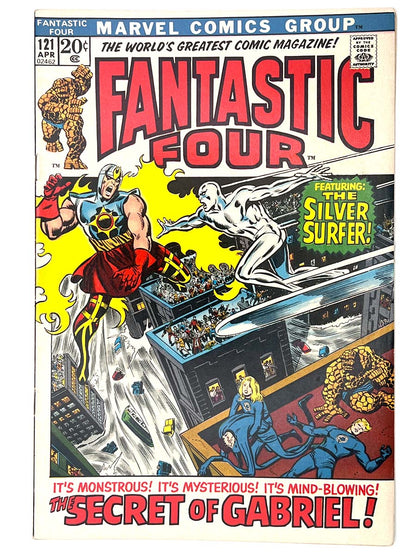 Fantastic Four #121 Death of Air-Walker