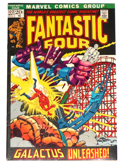 Fantastic Four #122 Galactus Silver Surfer