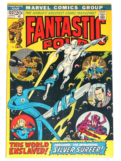 Fantastic Four #123 Galactus Silver Surfer