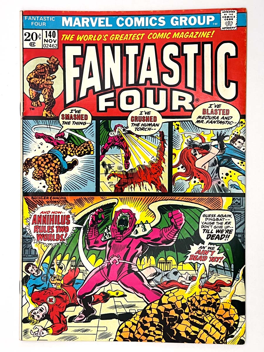 Fantastic Four #140 Origin of Annihilus