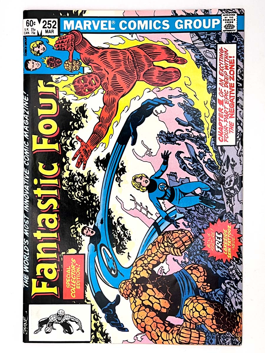 Com 252 Book Fantastic Four #252 w/ Tattooz – Comic Book Quest