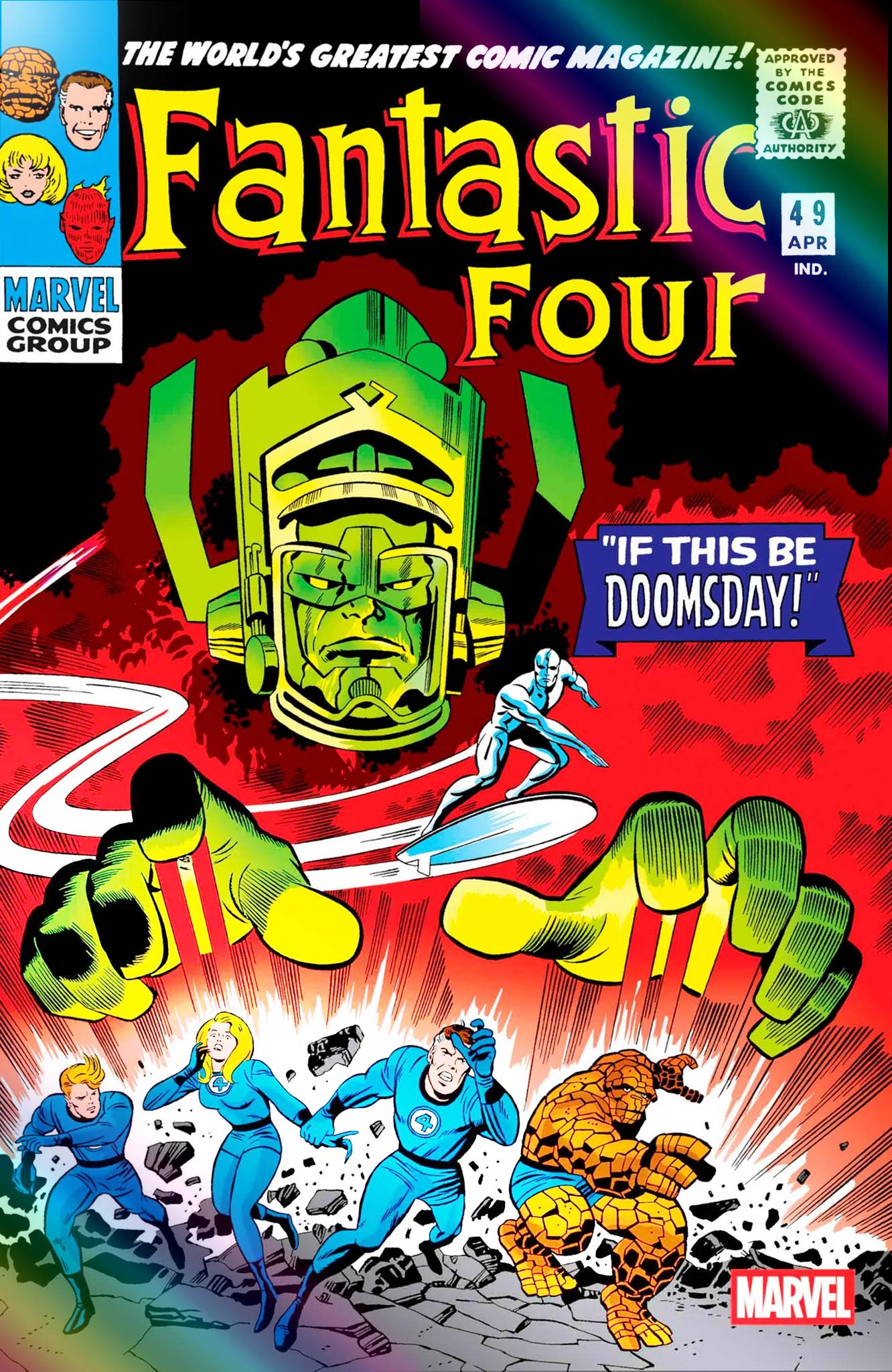 Fantastic Four #49 SDCC Foil Variant