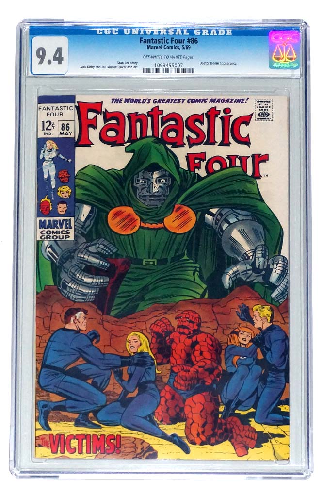 Fantastic Four #86 CGC 9.6