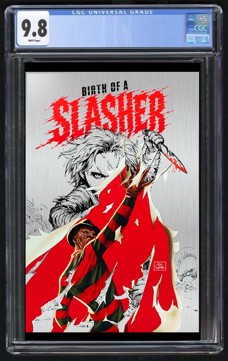 Birth of a Slasher #1 Avoltha & Ben Vazquez Metal Variant LTD 3