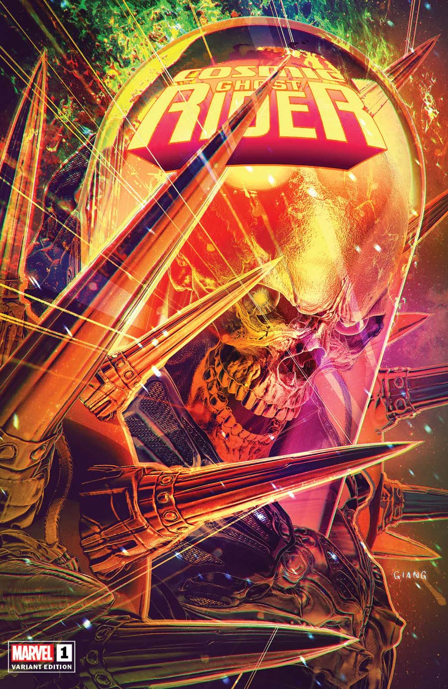 Ghost Rider #1 John Giang Exclusive Trade Variant