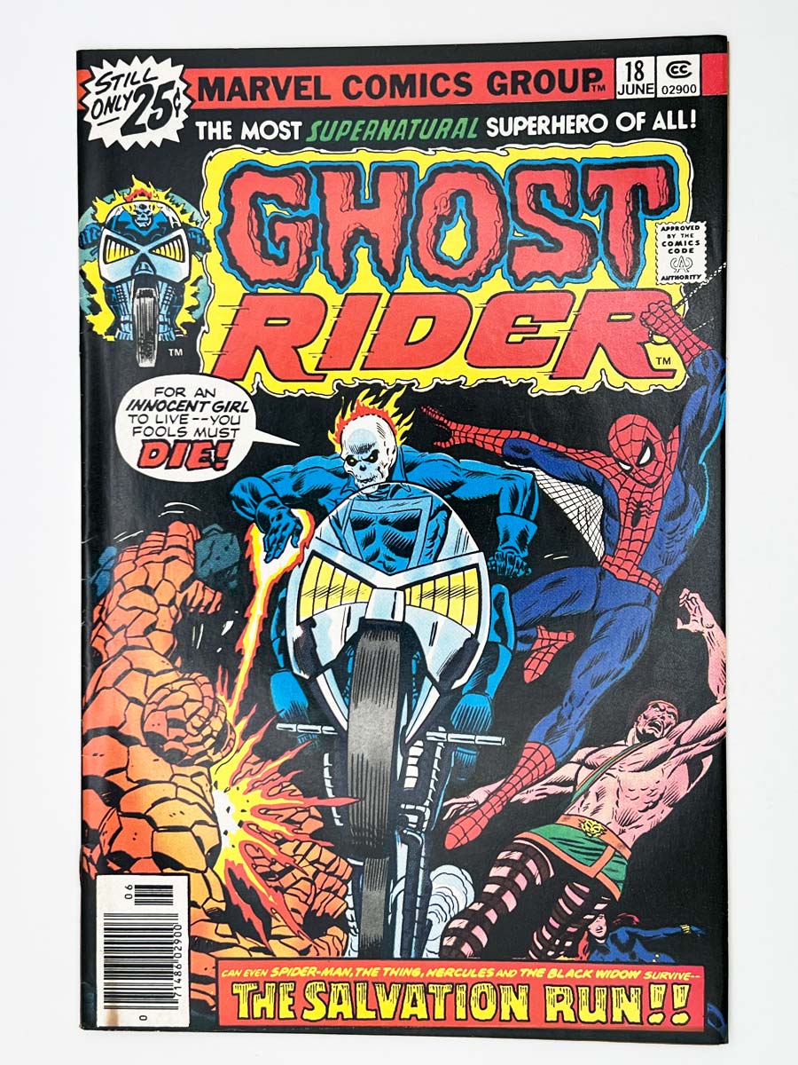 Ghost Rider #18 1974 FN