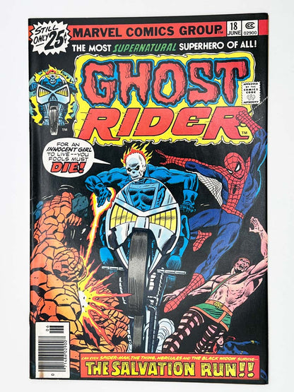 Ghost Rider #18 1974 FN