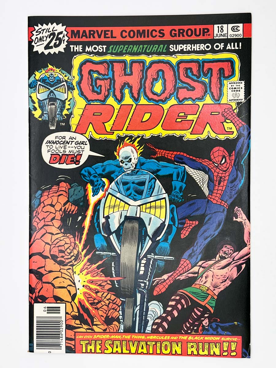 Ghost Rider #18 1974 VF