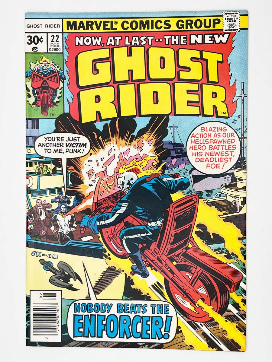 Ghost Rider #22 1974 1st App Enforcer
