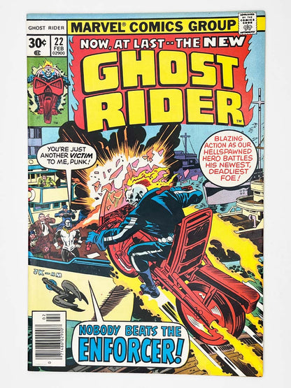 Ghost Rider #22 1974 1st App Enforcer