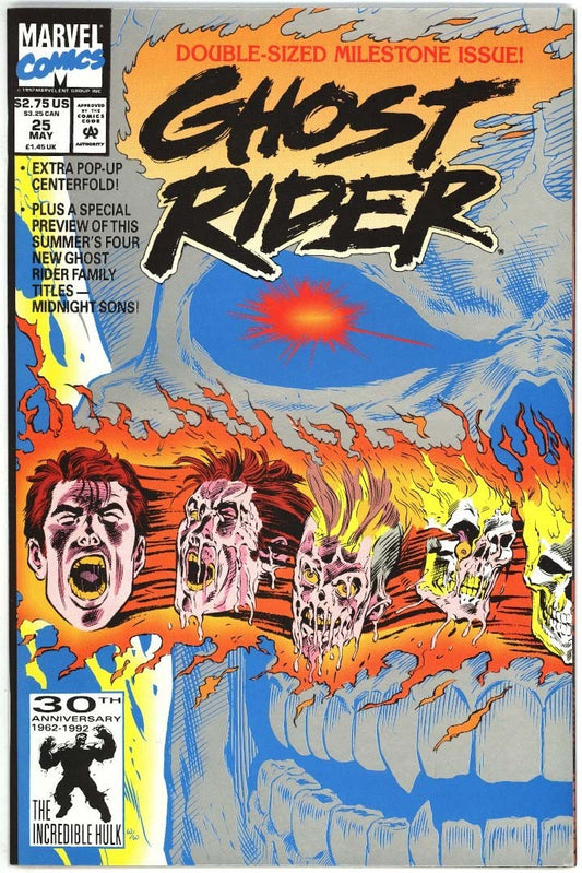 Ghost Rider #25  Pop-up Centerfold