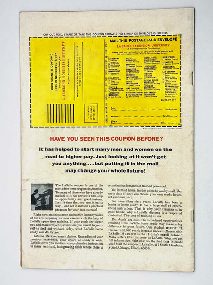 Ghost Rider #3 1974 Back