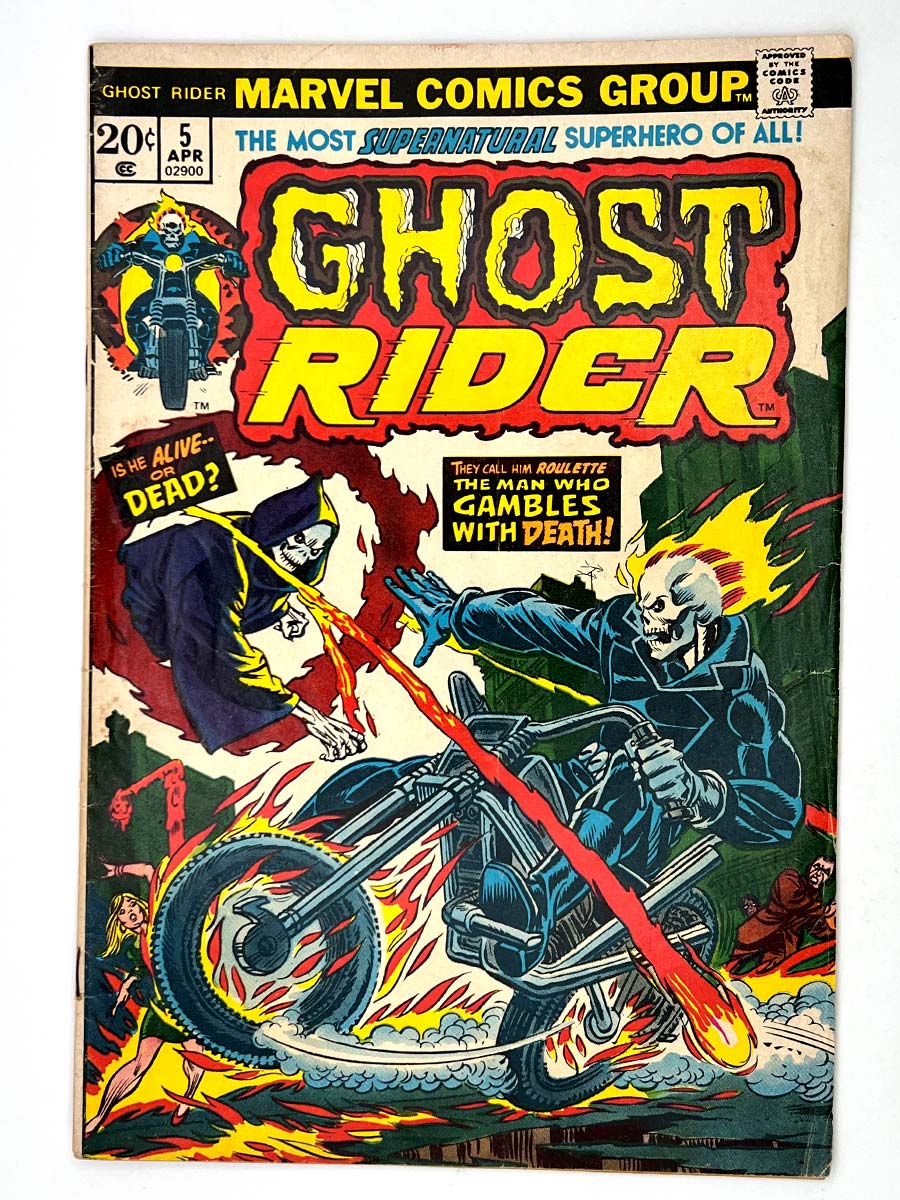 Ghost Rider #5 VG 1974