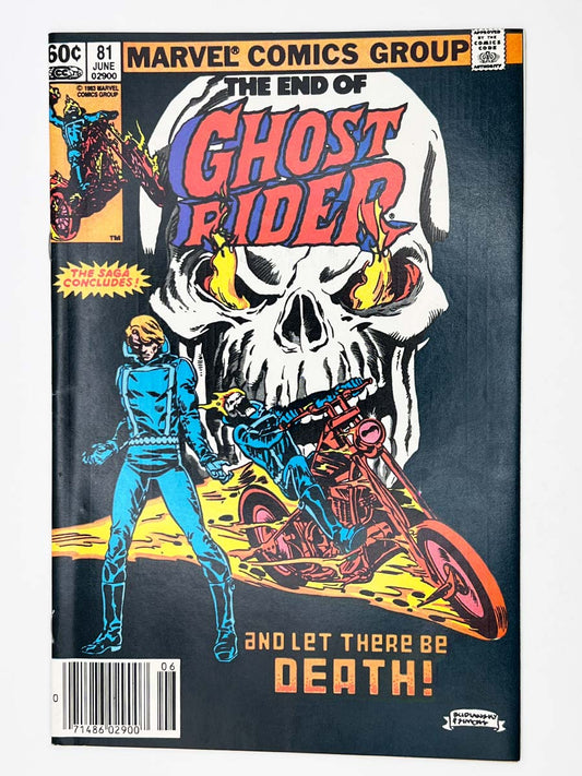 Ghost Rider #81 Newsstand Death of Ghost Rider