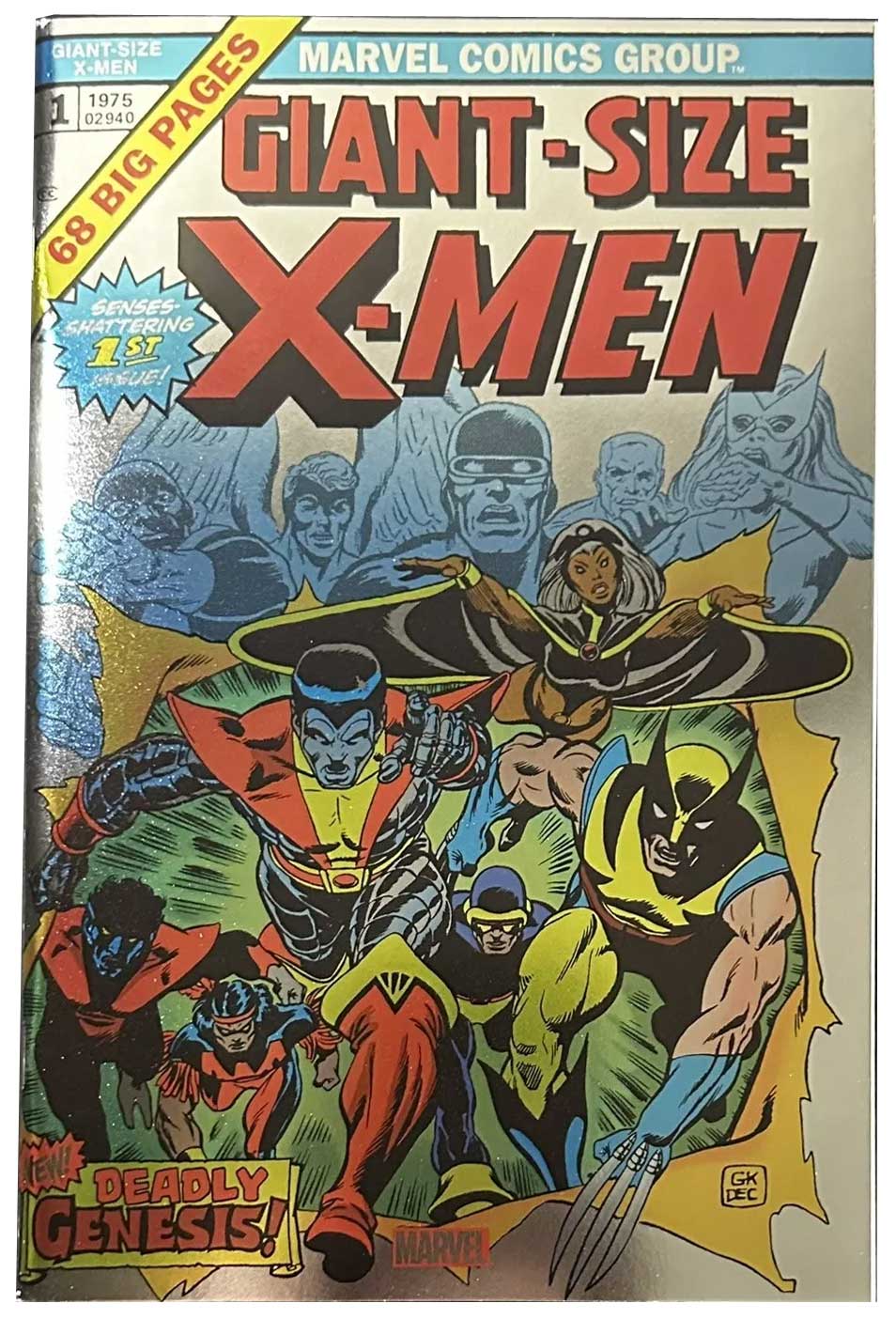 Giant Size X Men 1 Facsimile NYCC Foil Variant Comic Book Quest Giant size x men 1 facsimile nycc foil variant comic book quest