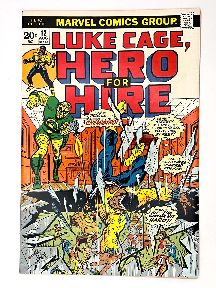 Luke Cage Hero for Hire #12 1st App Chemistro
