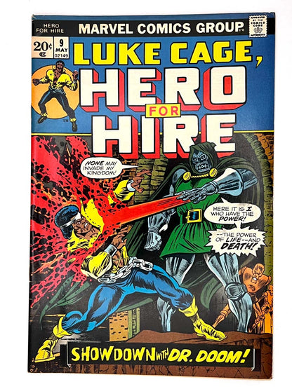 Luke Cage Hero for Hire #9 Cage vs Doom