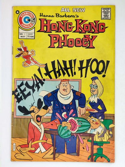 Hong Kong Phooey #1 1st App Hong Kong Phooey
