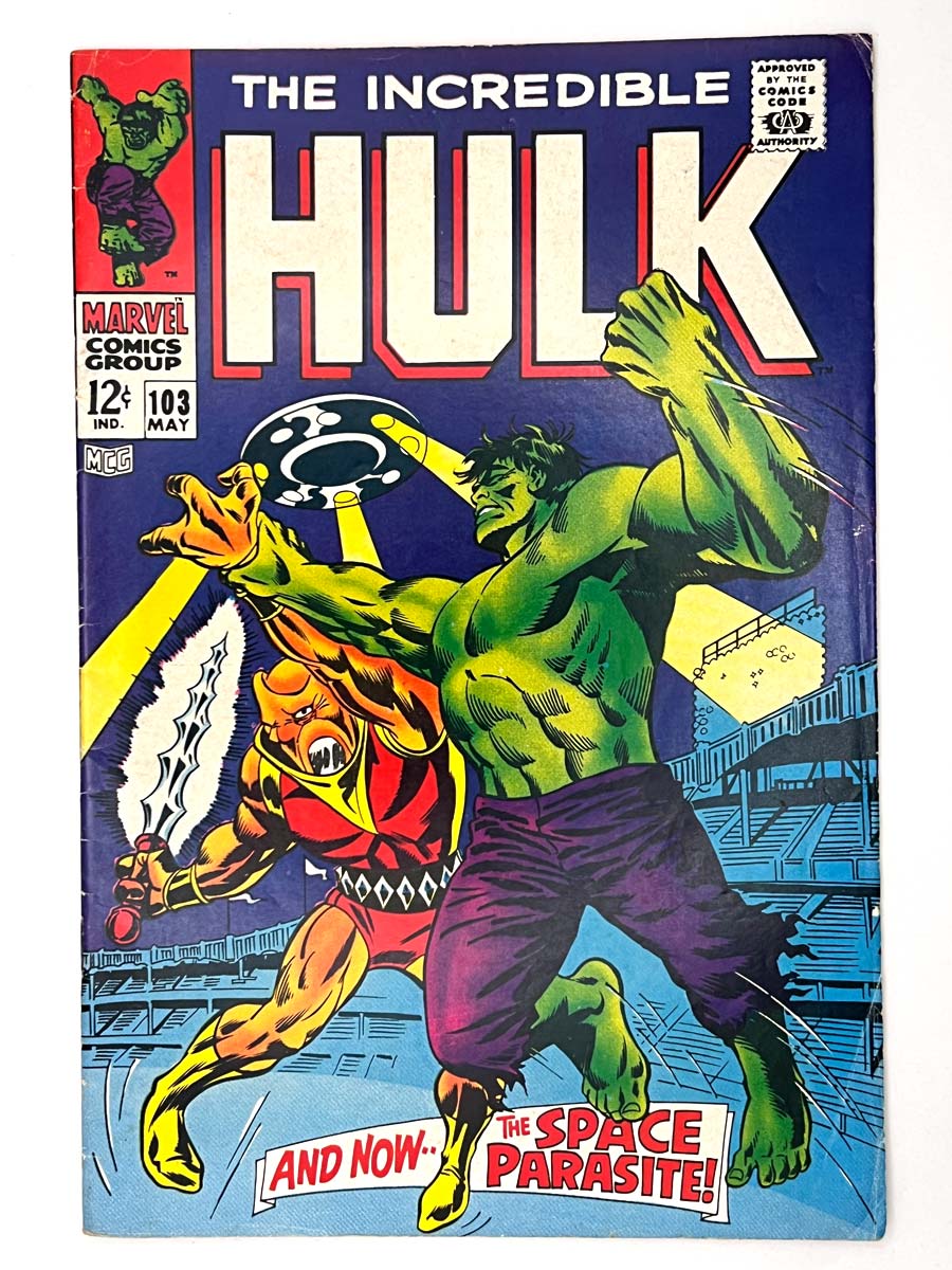 Incredible Hulk #103 1st App Space Parasite