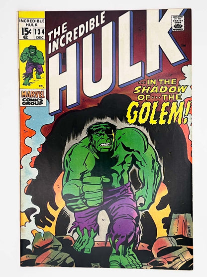 Incredible Hulk #134 1st Golem