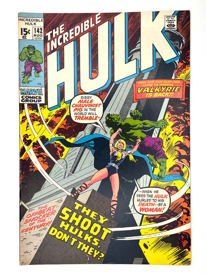 Incredible Hulk #142 1st App Valkyrie
