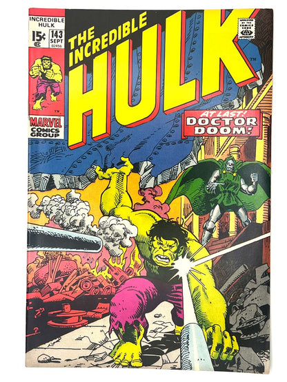 Incredible Hulk #143 1st Meeting w/ Doctor Doom