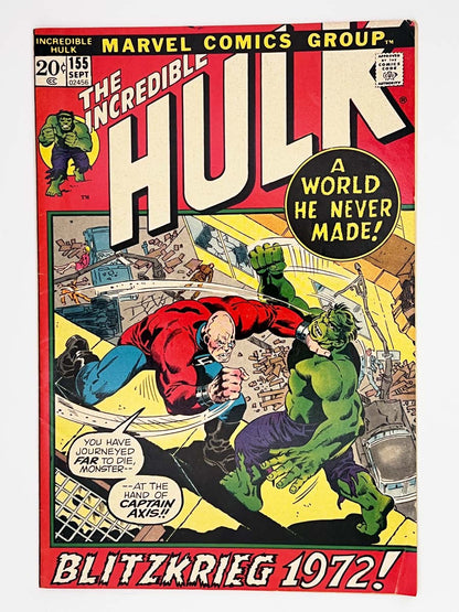 Incredible Hulk #155 1st Shaper of Worlds