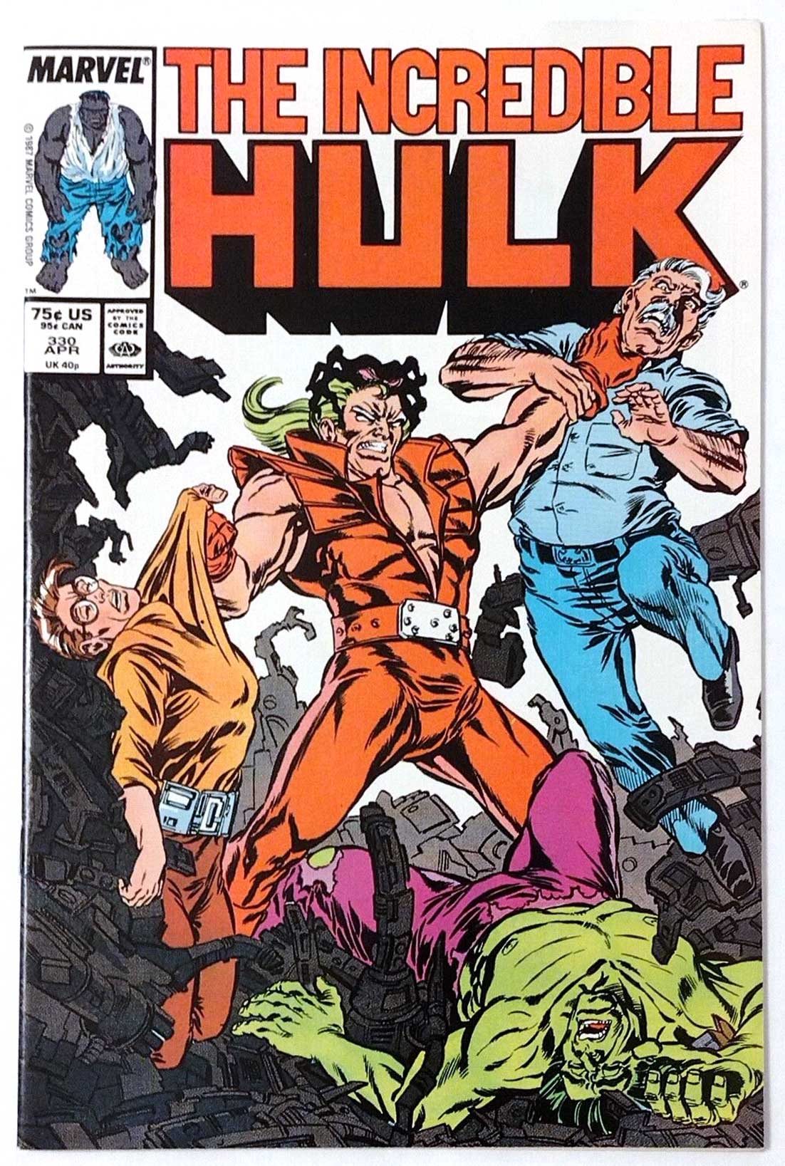 Incredible Hulk #330 1st McFarlane Art