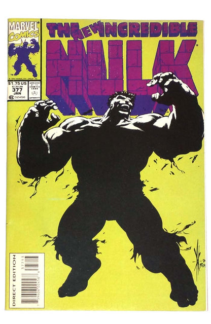 Incredible Hulk #377 Rare 3rd Print