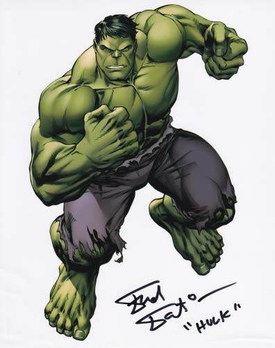 Incredible Hulk 8x10 Print Signed by Fred Tatasciore w/ COA