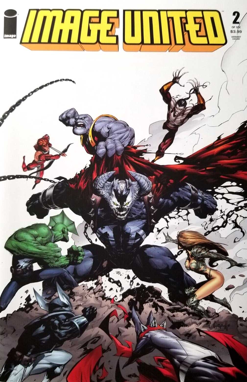 Image United #2 Greg Capullo Variant 1st Omega Spawn