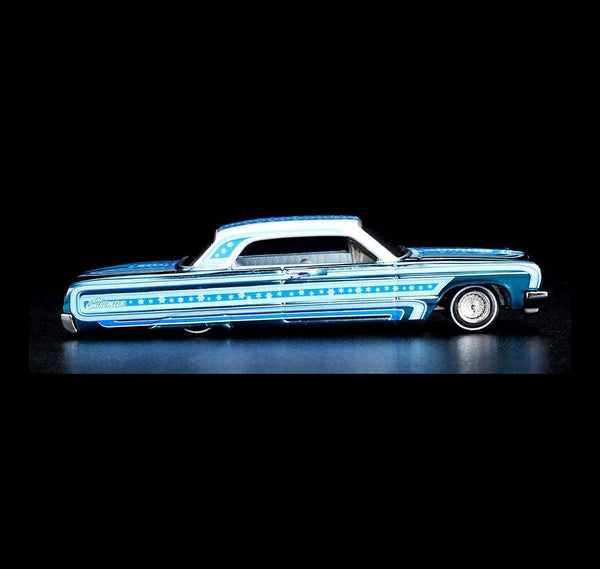 スペシャルエディション- スノーマン　'64 インパラ Amazon | MATTEL HotWheels 1:64スケール 「レッドラインクラブ