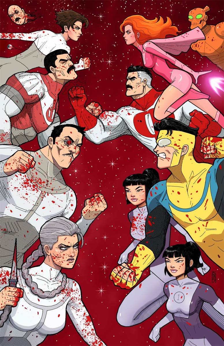 Invincible Returns #1 Nathan Szerdy Matte Foil Variant