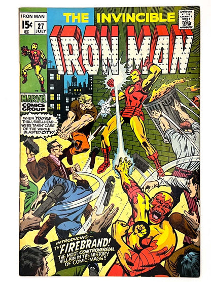 Iron Man #27 1st App Firebrand
