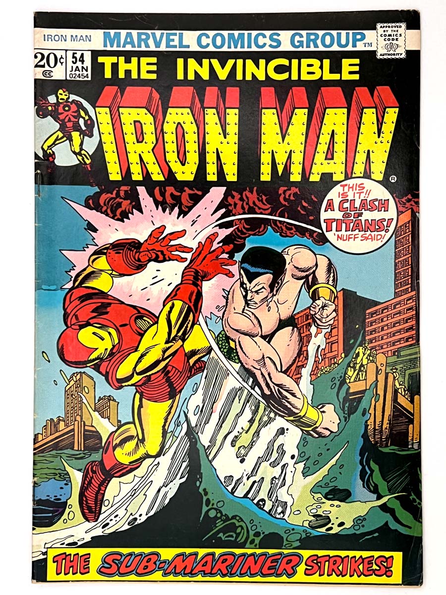 Iron Man #54 1st App Moondragon