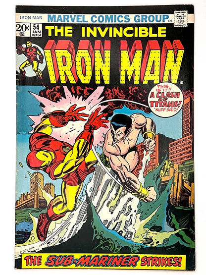 Iron Man #54 1st App Moondragon
