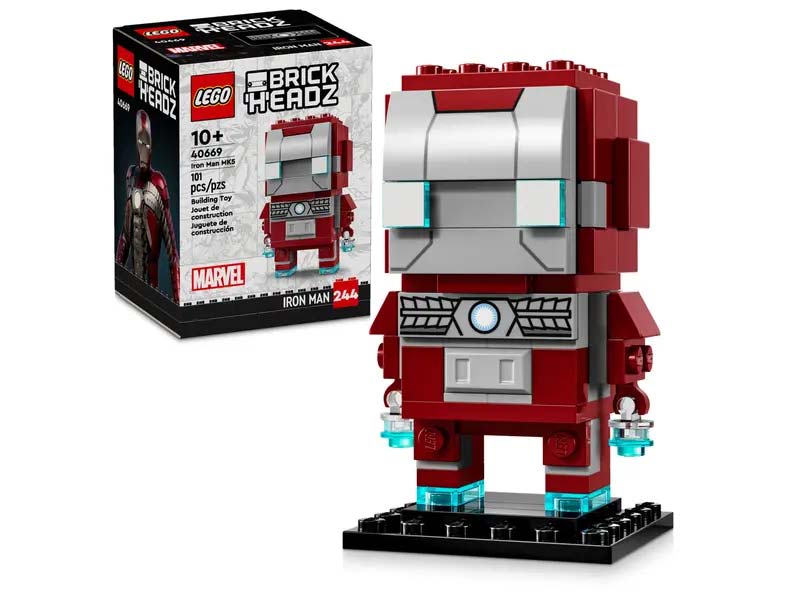 Iron Man MK5 LEGO Figure 40669 Brickheadz Exclusive