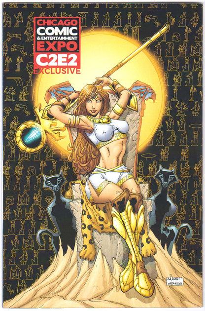 Legend of Isis C2E2 Exclusive Signed Darren Davis Back