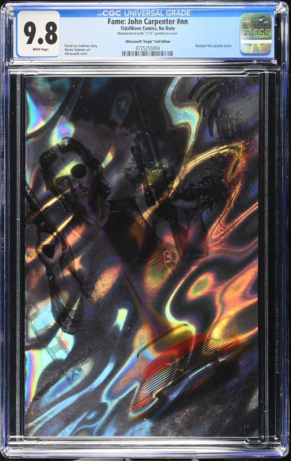John Carpenter #1 CGC 9.8 Ultraraw26 Secret Lava Foil Variant #1/15