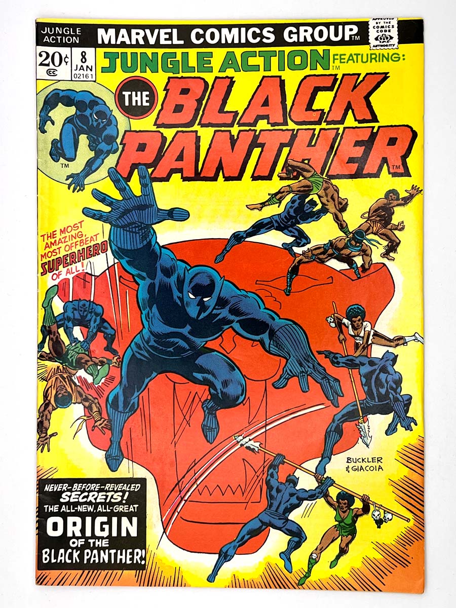 Jungle Action #8 Black Panther 1 App Malice