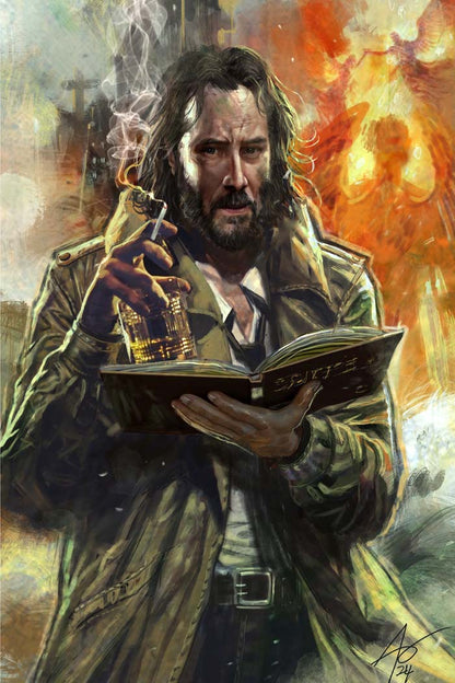 Keanu Reeves #1 Rudy Ao Constantine Secret Virgin Variant LTD 40