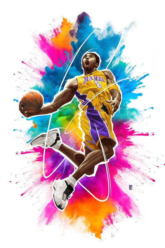 Kobe Bryant #1 Tribute Series Jackson Caspersz Virgin Variant LTD 60