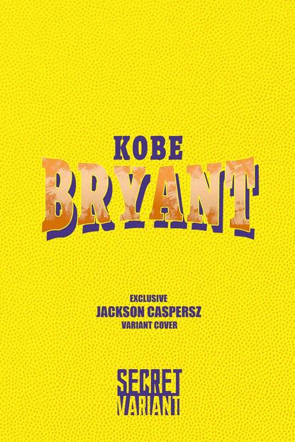 Kobe Bryant #1 Tribute Series Jackson Caspersz Secret Virgin Variant Back