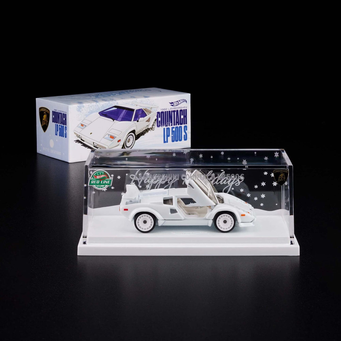 Hot Wheels RLC Exclusive 1982 White Lamborghini Countach LP 500 S