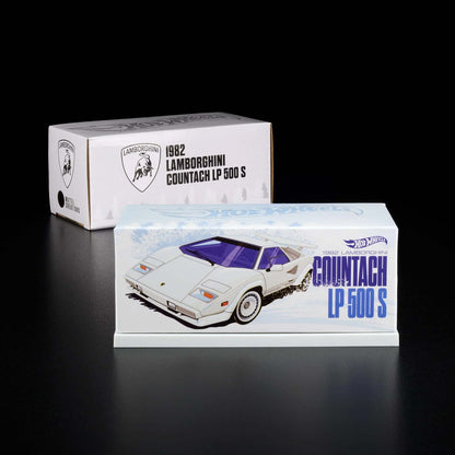 Hot Wheels RLC Exclusive 1982 White Lamborghini Countach LP 500 S